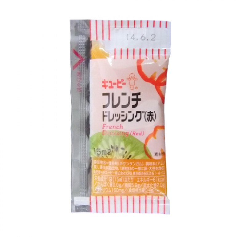 ｑｐ フレンチドレッシング 赤 １５ｍｌ ４０個 製菓材料 お菓子